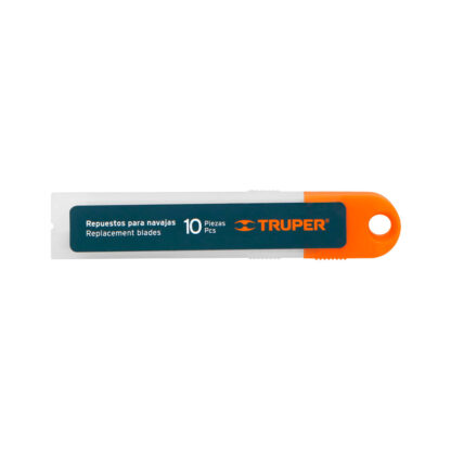 Estuche con 10 cuchillas SK4 de 18 mm para cutter TRUPER - Imagen 3