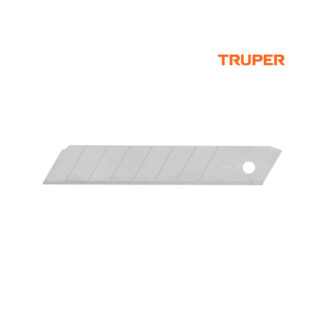 Estuche con 10 cuchillas SK4 de 18 mm para cutter TRUPER
