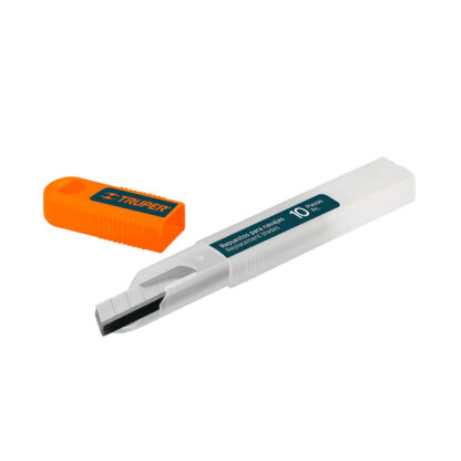Estuche con 10 cuchillas SK4 de 9 mm para cutter TRUPER - Imagen 2