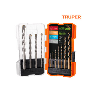 Juego de 11 Brocas Para Metal y Concreto TRUPER