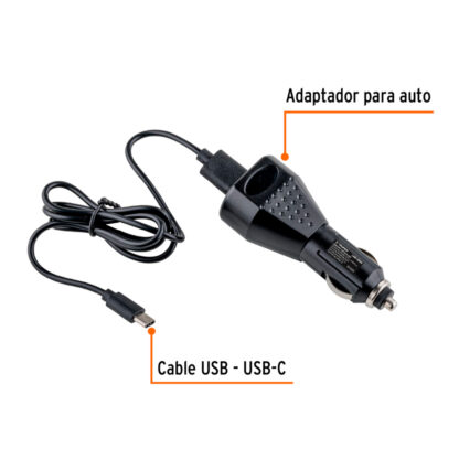 Linterna reflectora LED recargable 900 lm TRUPER - Imagen 3