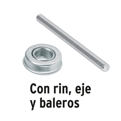 Llanta Completa Neumática 16" TRUPER - Imagen 3