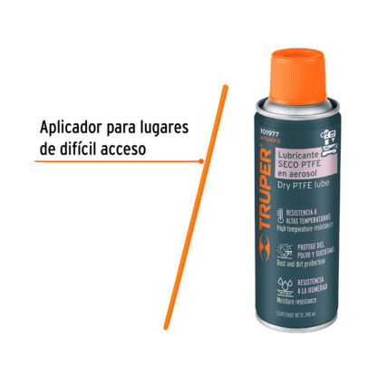 Lubricante seco anticorrosivo en aerosol 240 ml Truper - Imagen 2