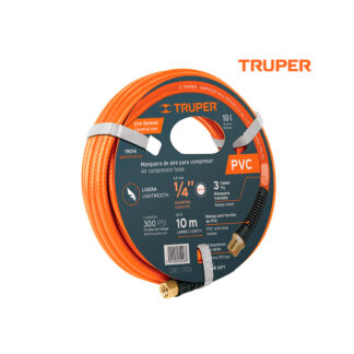 Manguera de PVC para compresora 10m TRUPER