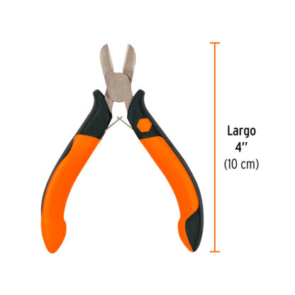Mini alicate de corte diagonal 4" Comfort Grip TRUPER - Imagen 2