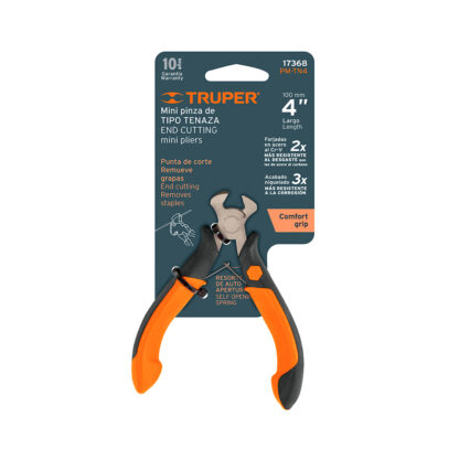 Mini alicate tipo tenaza 4" Comfort Grip TRUPER - Imagen 3
