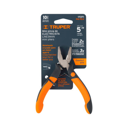 Mini alicate Universal 5" Comfort Grip TRUPER - Imagen 3