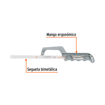 Mini arco de sierra aluminio TRUPER - Imagen 2