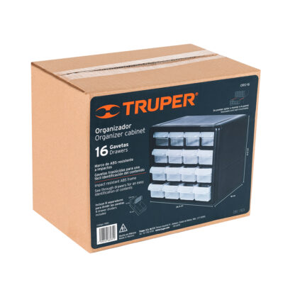 Organizador con 16 gavetas TRUPER - Imagen 5