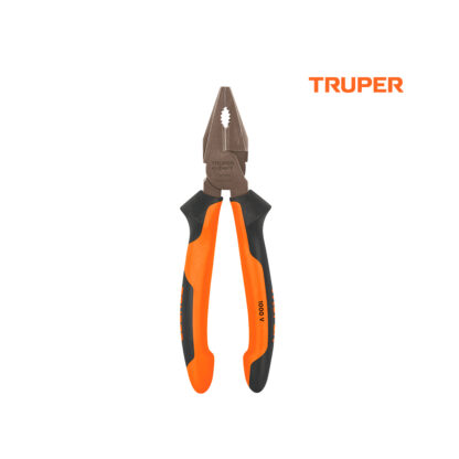 Pinza para electricista 8" alta palanca TRUPER