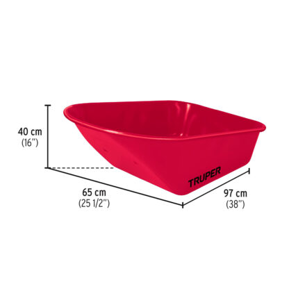Tolva para Carretilla CAT- 60 / T-6 TRUPER - Imagen 2