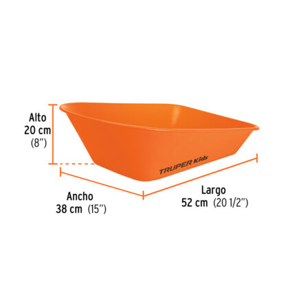 Tolva para Carretilla CAT-KID-T TRUPER - Imagen 2