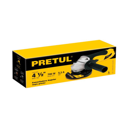 Amoladora angular 4 1/2" 220V PRETUL - Imagen 4