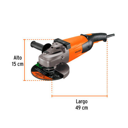 Amoladora angular 7" profesional TRUPER - Imagen 3