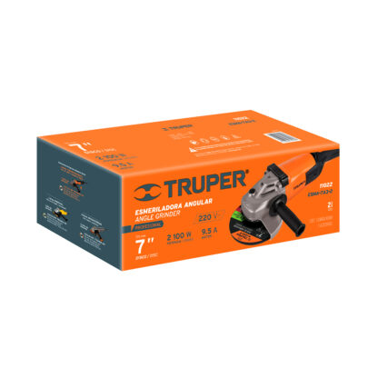 Amoladora angular 7" profesional TRUPER - Imagen 4