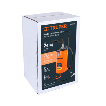 Bomba inyectora de grasa 24 kg TRUPER - Imagen 4