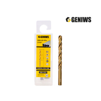 Broca para metal HSS de cobalto 3/32" Caja x 10 unds GENIWS