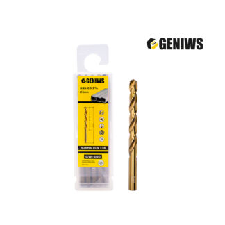 Broca de Cobalto 4 mm Caja x 10 unds GENIWS