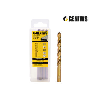 Broca de Cobalto 5/16" Caja x 5 unds GENIWS
