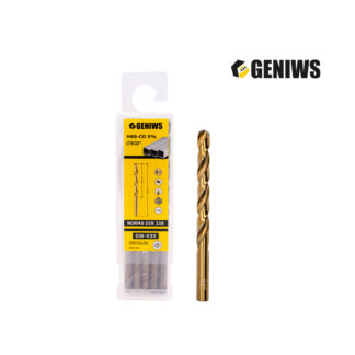 Broca de Cobalto 5/32" Caja x 10 unds GENIWS