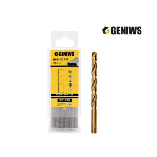 Broca de Cobalto 5 mm Caja x 10 unds GENIWS