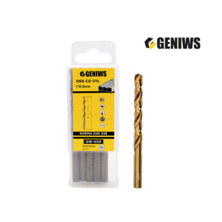 Broca de Cobalto 6.5 mm Caja x 10 unds GENIWS