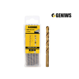 Broca de Cobalto 7 mm Caja x 10 unds GENIWS