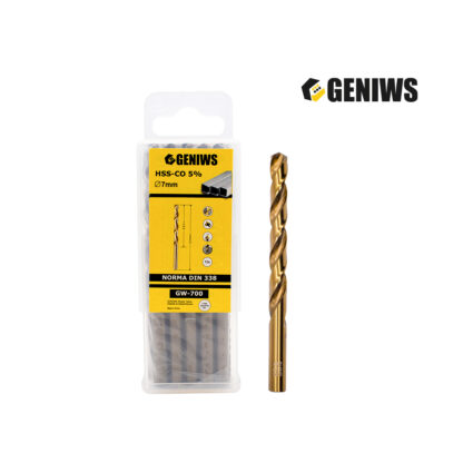 Broca de Cobalto 7 mm Caja x 10 unds GENIWS
