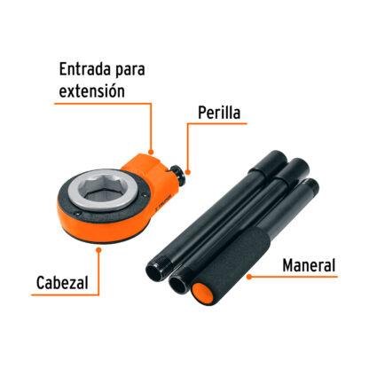 Cabezal para dados TA-851 TRUPER - Imagen 2