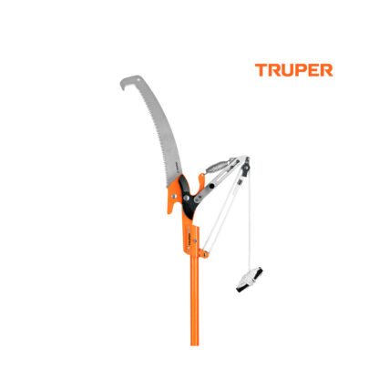 Cortador de ramas altas mango telescópico 3.6 m fibra vidrio TRUPER