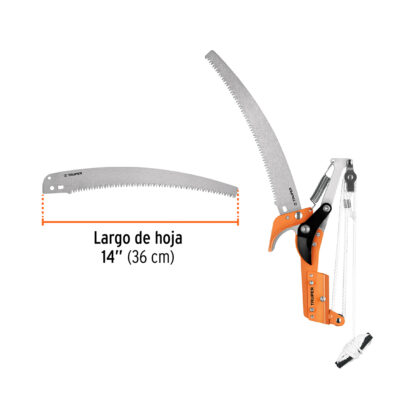 Cortador de ramas altas sin mango 14" TRUPER - Imagen 2