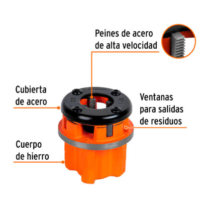 Dado 1/2" para tarrajas TA-850 y TA-851 TRUPER - Imagen 2