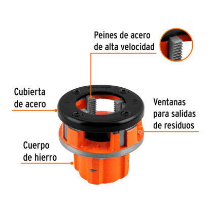 Dado 1" para tarrajas TA-850 y TA-851 TRUPER - Imagen 2