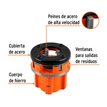 Dado 3/4" para tarrajas TA-850 y TA-851 TRUPER - Imagen 2