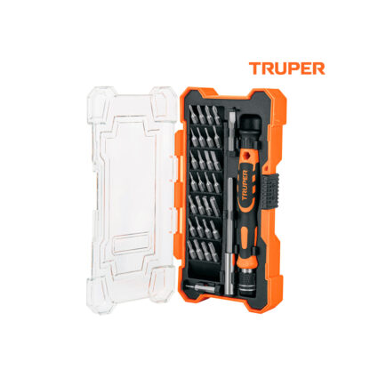 Desarmador de joyero con 30 puntas y extensión TRUPER