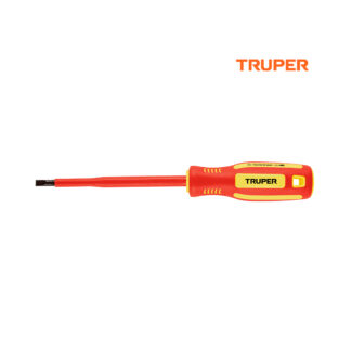 Desarmador plano dieléctrico 7/32" x 5" TRUPER
