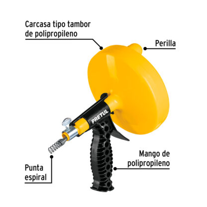 Desatorador de tambor 7.6 m PRETUL - Imagen 2