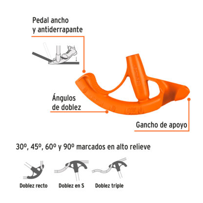 Doblador de tubo conduit 1" TRUPER - Imagen 2