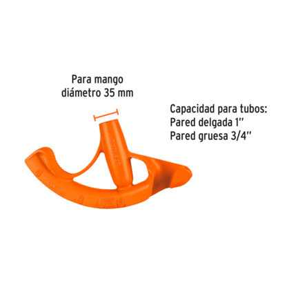 Doblador de tubo conduit 1" TRUPER - Imagen 3