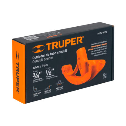 Doblador de tubo conduit 3/4" TRUPER - Imagen 4