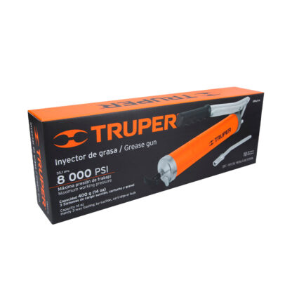 Engrasadora 14 oz, 8000 psi con grip antiderrapante TRUPER - Imagen 4