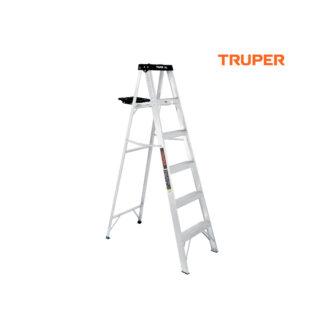Escalera de tijera tipo III 5 escalones y bandeja TRUPER