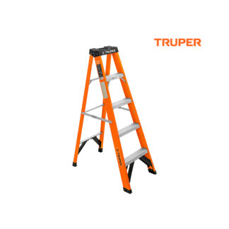 Escalera de tijera tipo ll, fibra de vidrio 4 peldaños TRUPER