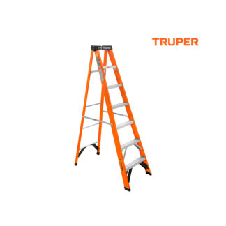 Escalera de tijera tipo ll, fibra de vidrio 6 peldaños TRUPER