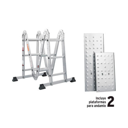 Escalera multiposición tipo I 16 escalones TRUPER - Imagen 4