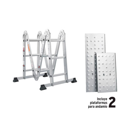 Escalera multiposición tipo I 8 escalones TRUPER - Imagen 4