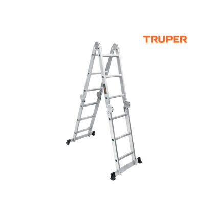 Escalera multiposición tipo I 8 escalones TRUPER