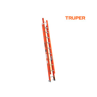Escalera telescópica tipo II 20 escalones, fibra de vidrio TRUPER
