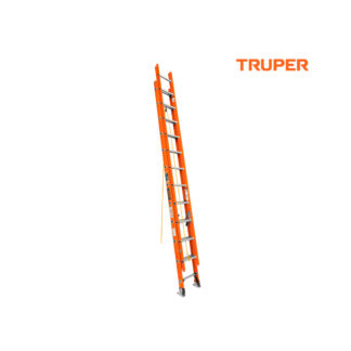 Escalera telescópica tipo II 24 escalones, fibra de vidrio TRUPER
