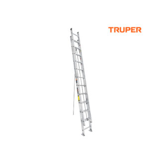 Escalera telescópica tipo III 24 escalones TRUPER